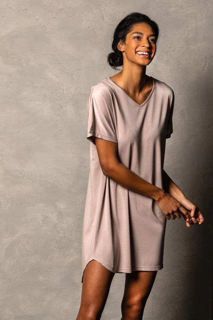 Mauve Bamboo Sleepshirt