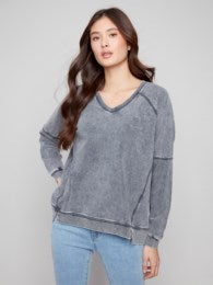 Cold Dye French Terry Sweatshirt