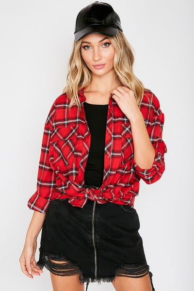 Red Plaid Shirt