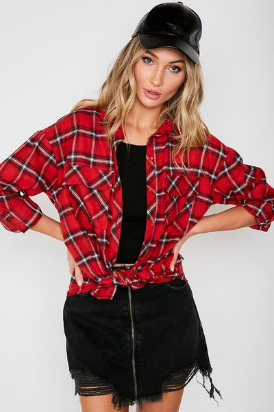 Red Plaid Shirt