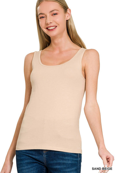 Beige Tank Top