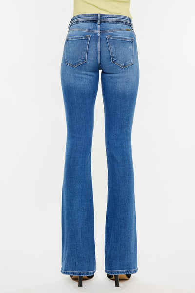 Mid-Rise Bootcut Jeans