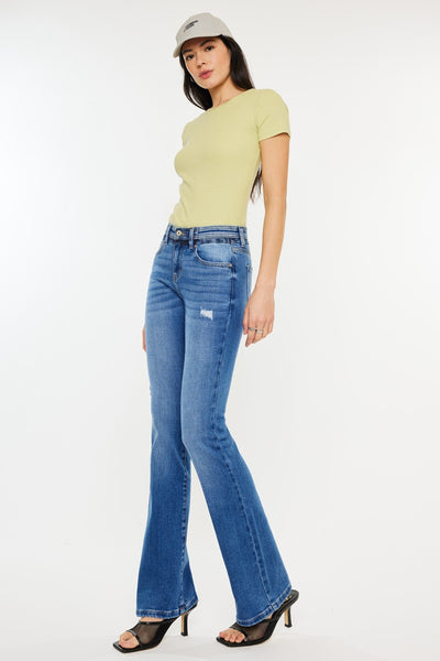 Mid-Rise Bootcut Jeans