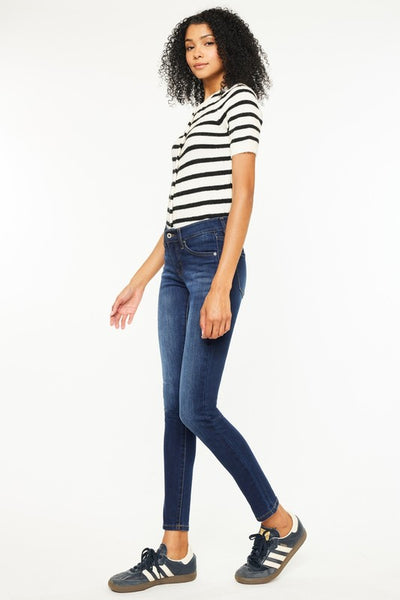 Mid-Rise Skinny Jeans