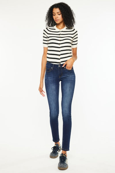 Mid-Rise Skinny Jeans