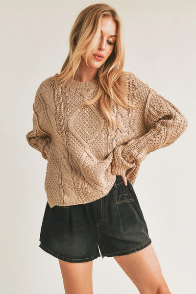 Cable Knit Sweater