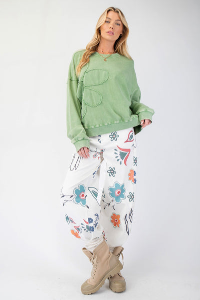 Flower Patch Sweatshirt
