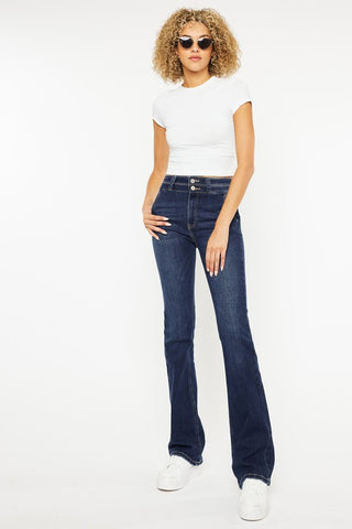 High Rise Bootcut Jeans