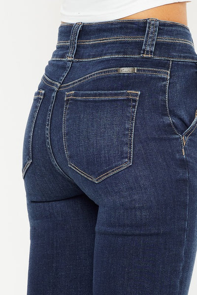 High Rise Bootcut Jeans