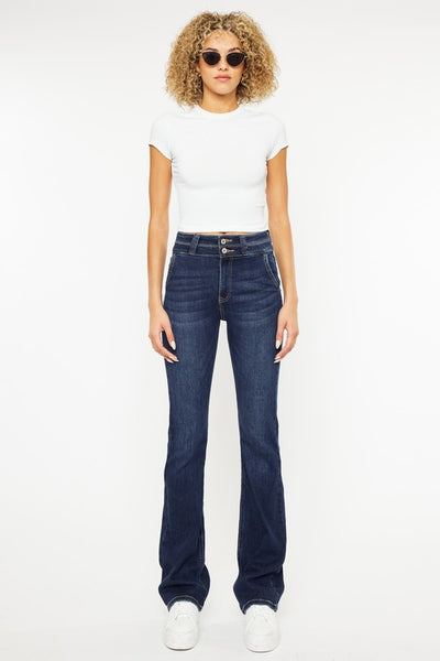 High Rise Bootcut Jeans