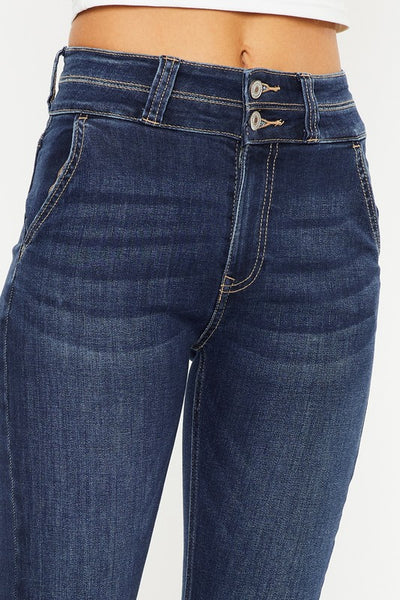 High Rise Bootcut Jeans