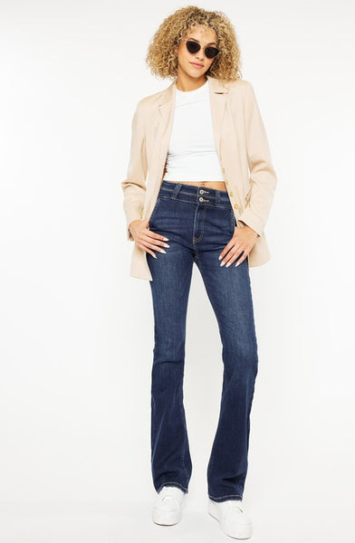 High Rise Bootcut Jeans