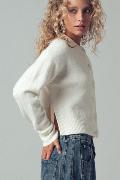Ivory Sweater Cardigan