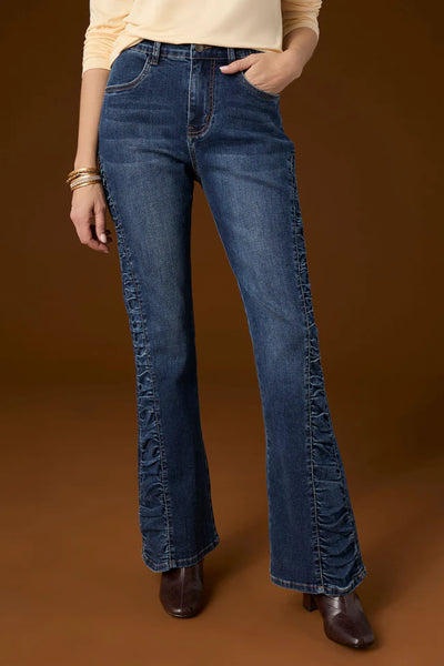 Ruched Jeans