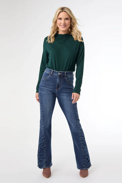 Ruched Jeans