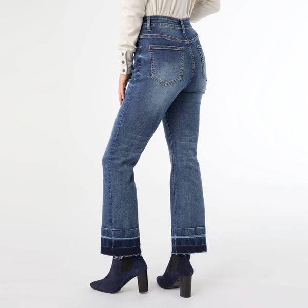 Baby Bootcut Jeans w/Contrast Bottom
