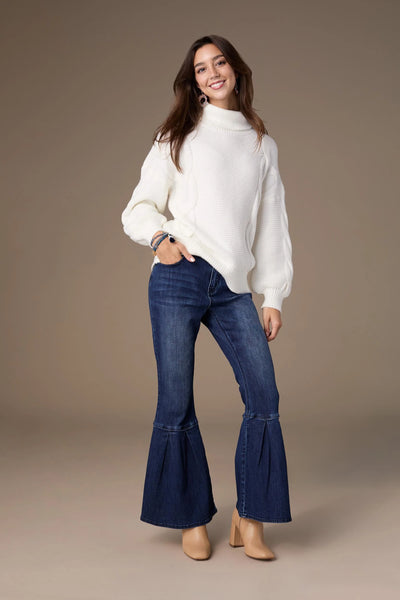 Soft Bell Flare Jeans