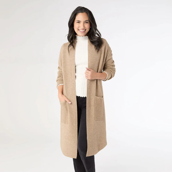 Luxe Cardigan w/Lattice Back