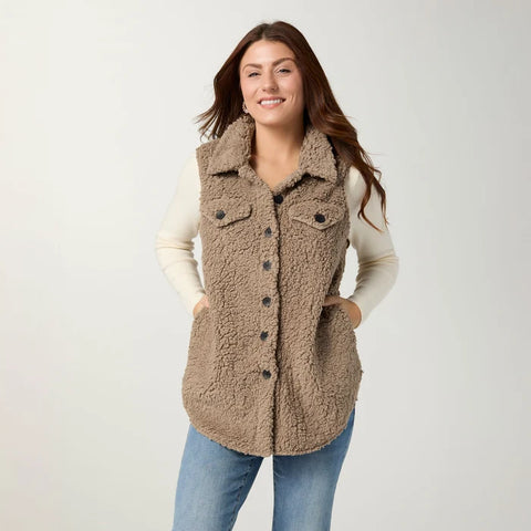 Long Sherpa Vest