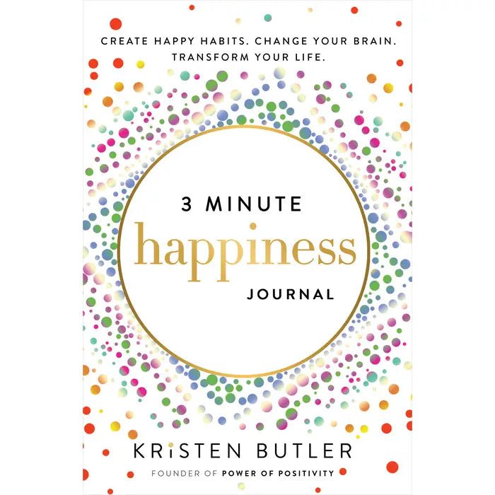 "3 Minute Happiness Journal" Book