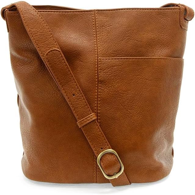 Front Pocket Bucket Crossbody Bag