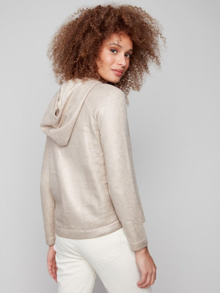 Champagne Sweater w/Hood