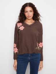 Drop Shoulder Reversible Sweater