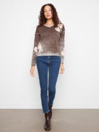 Drop Shoulder Reversible Sweater