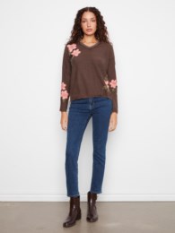 Drop Shoulder Reversible Sweater