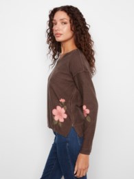 Drop Shoulder Reversible Sweater