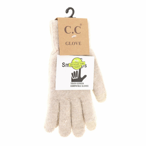 C.C. Beanie Soft Knit Gloves