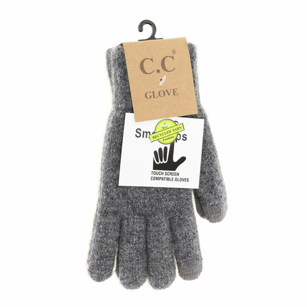 C.C. Beanie Soft Knit Gloves