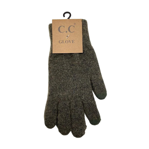 C.C. Beanie Soft Knit Gloves