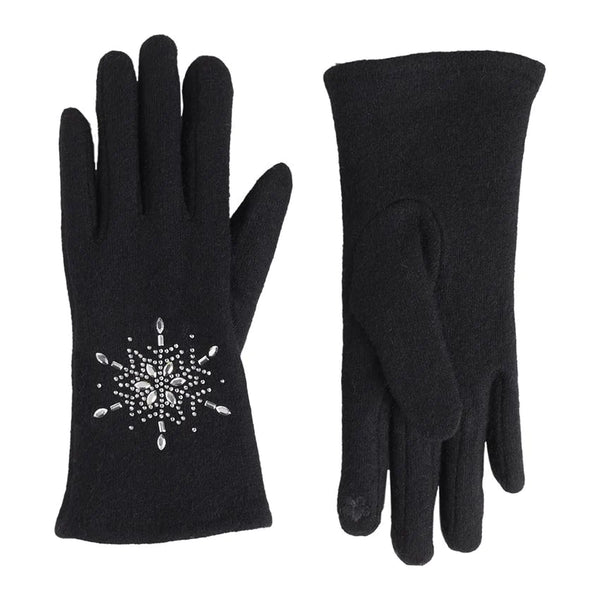 Christmas Snowflake Touchscreen Gloves
