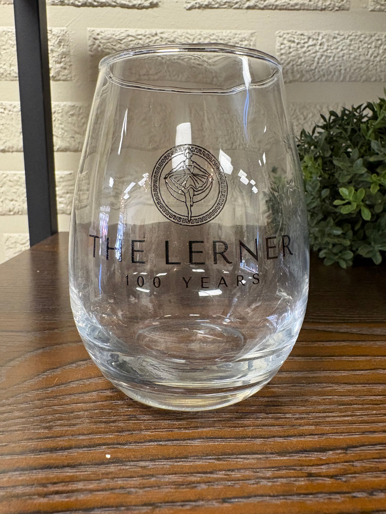 "The Lerner" Wine Glass