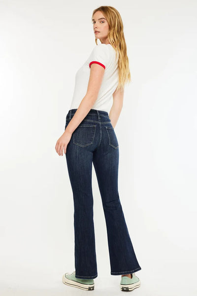 Petite Mid-Rise Bootcut Jeans