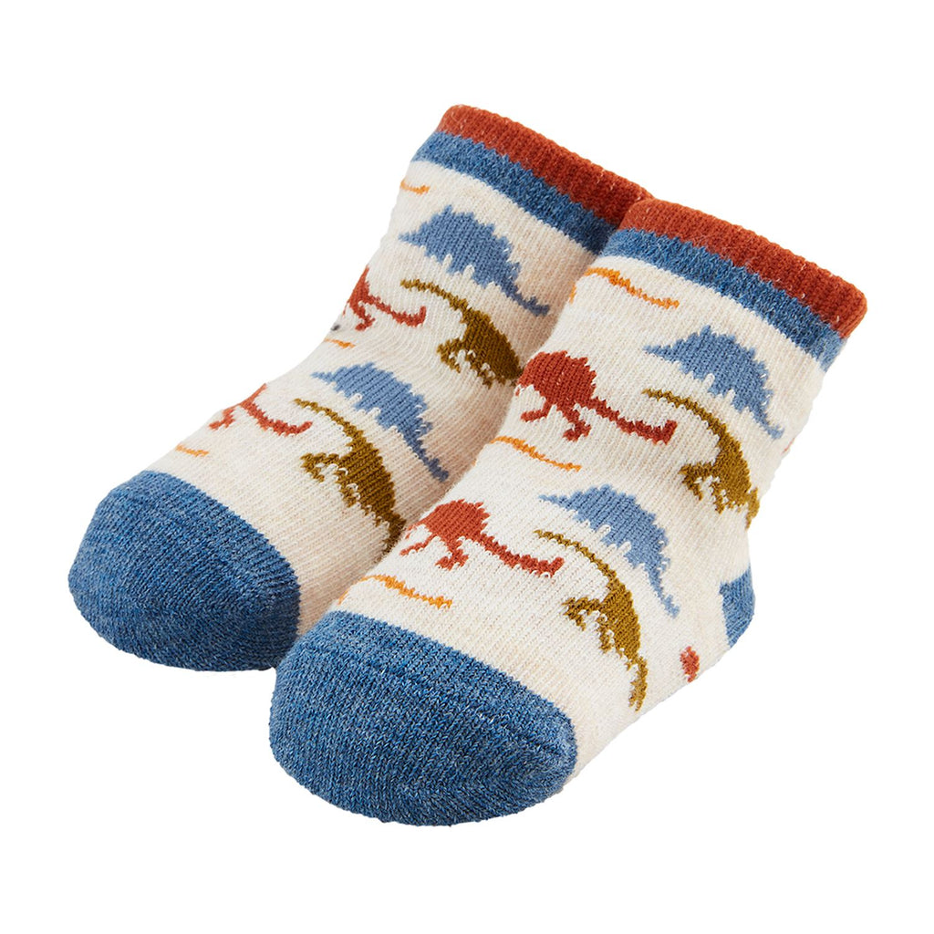 Mudpie Dinosaur Baby Socks