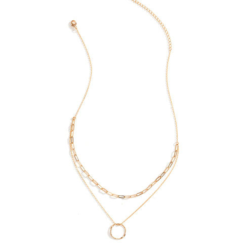 Delicate Double Layer w/Ring
