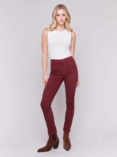 Cabernet Cuff Hem Pants