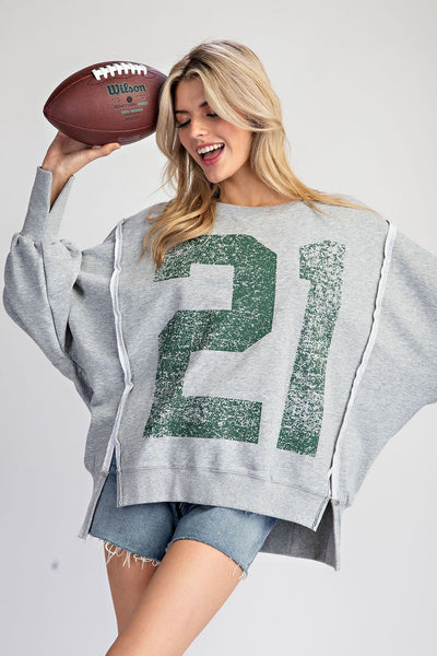 #21 Varsity Pullover