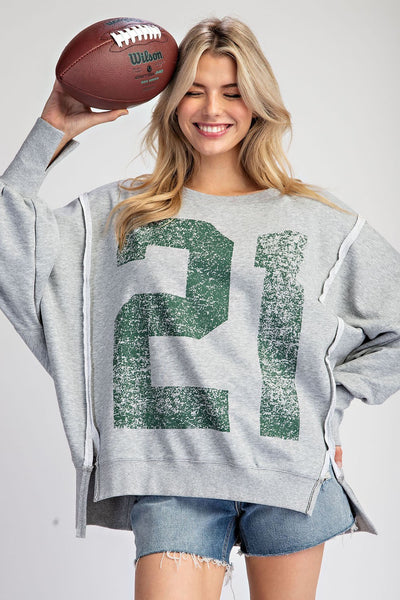 #21 Varsity Pullover