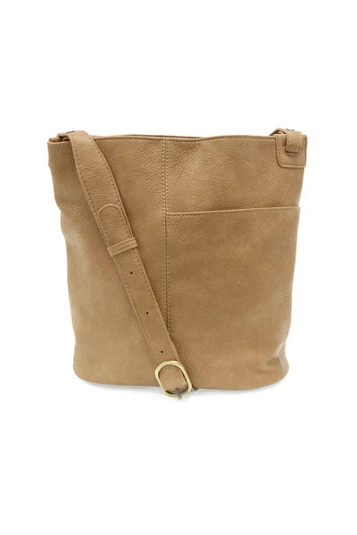 Front Pocket Bucket Crossbody Bag