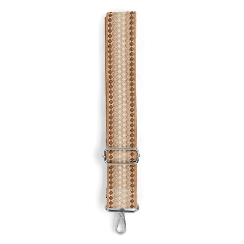 Brown Dots Purse Strap