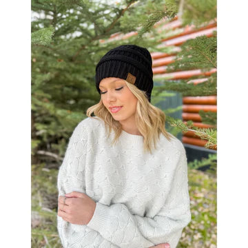 C.C. Beanie Classic Fuzzy Lined Hat
