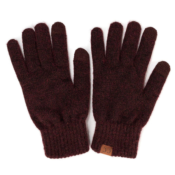 C.C. Beanie Soft Recycled Yarn Gloves