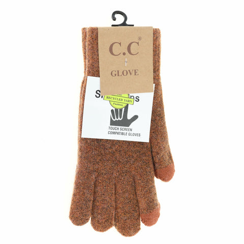 C.C. Beanie Soft Recycled Yarn Gloves