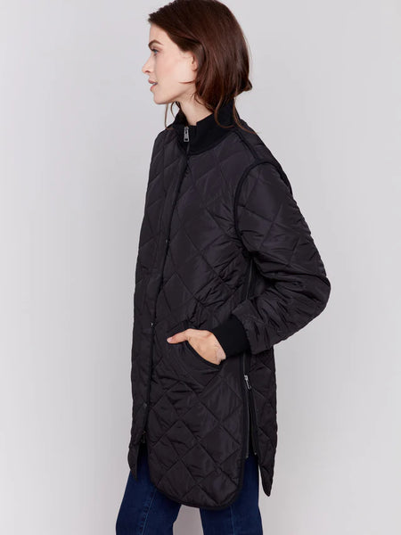 Long Quilted Jacket