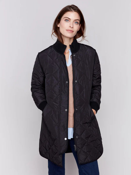 Long Quilted Jacket