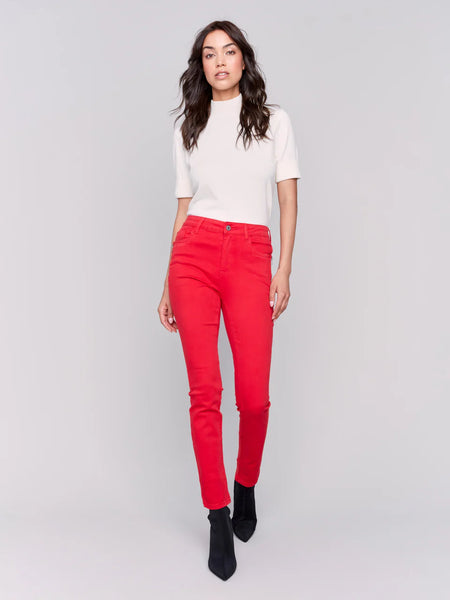 Red Skinny Jeans