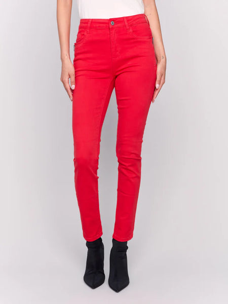 Red Skinny Jeans